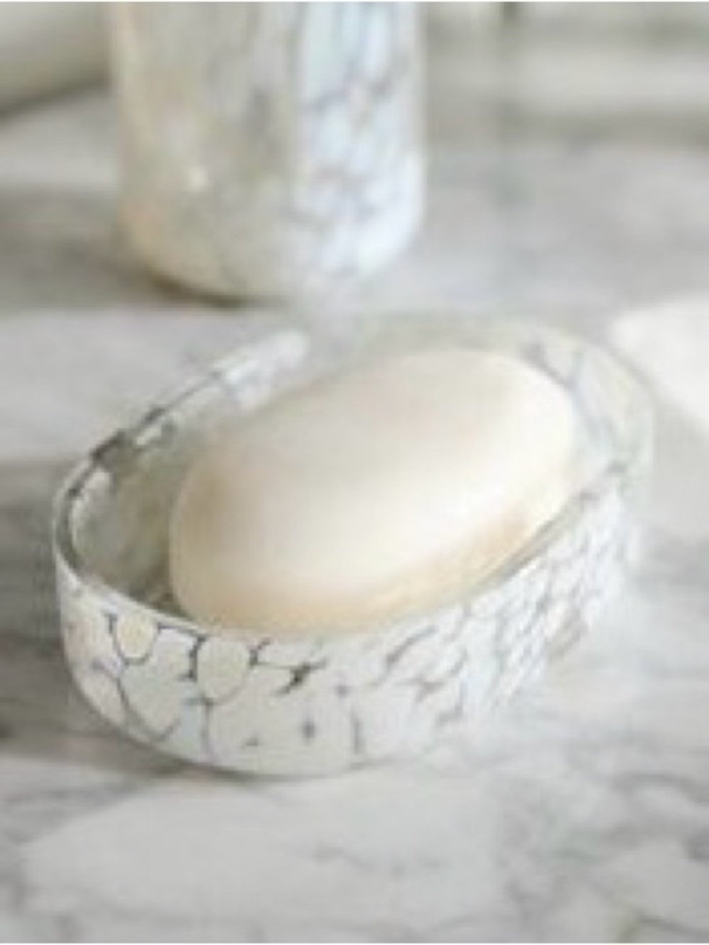 Anthropologie Bryn Glass Soap Dish